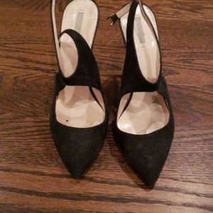 Authentic Giorgio Armani suede heels